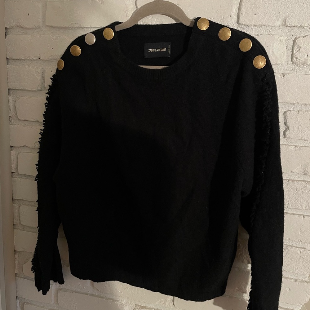 Zadig & Voltaire Fringe Sweater